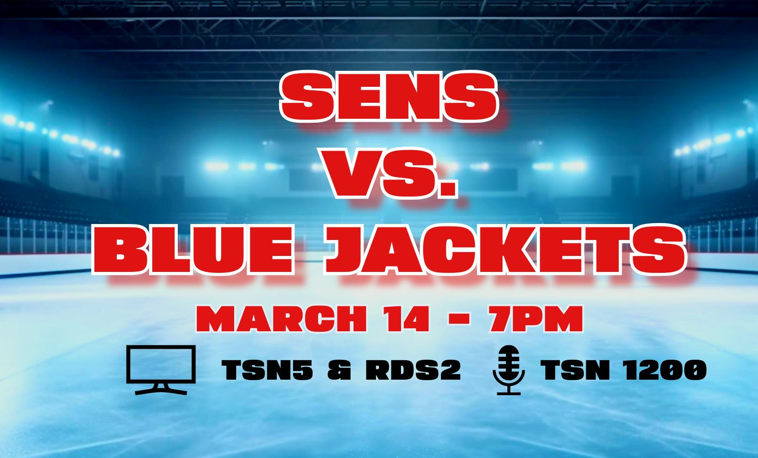 Game Day – Sens vs. Blue Jackets – Mar 14, 2024