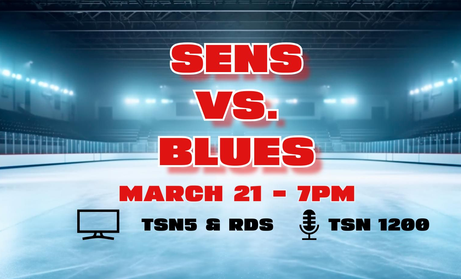 Game Day – Sens vs. Blues – Mar 21, 2024