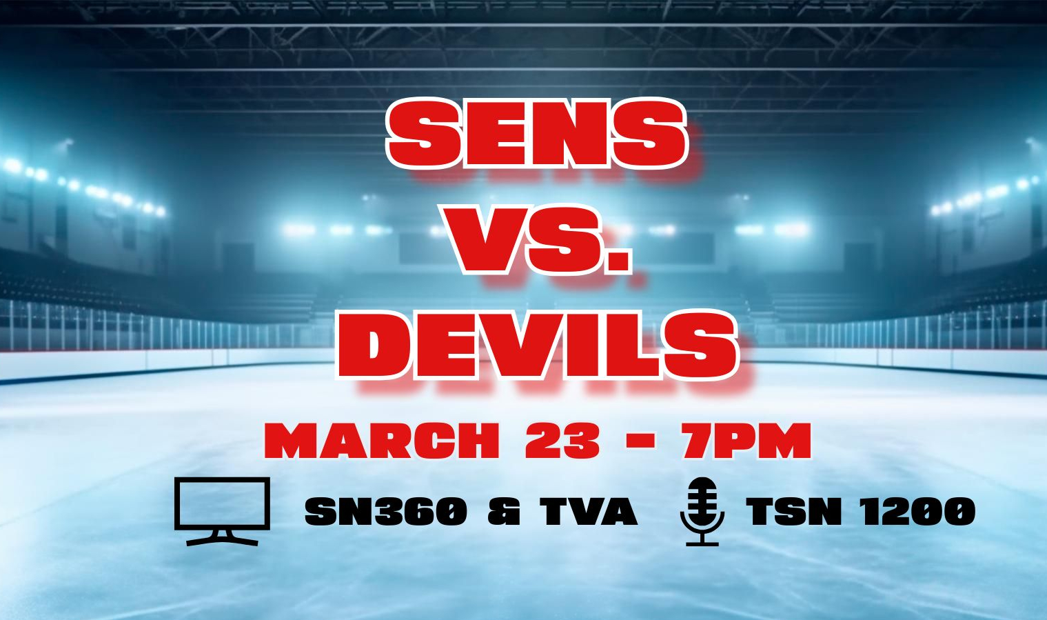 Game Day – Sens vs. Devils – Mar 23, 2024